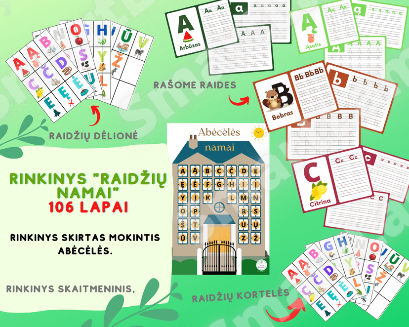 Raidžių namai