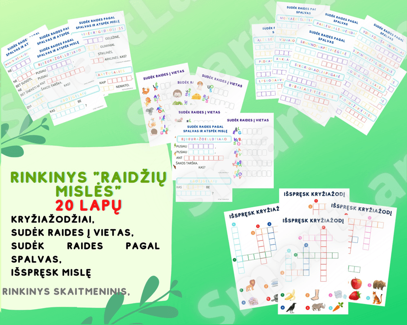 Raidžių mįslės
