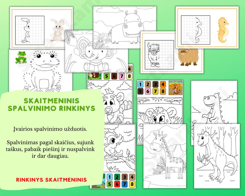 Spalvinimo rinkinys